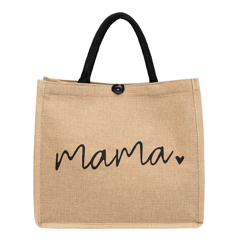 Jutetasche "Mama"