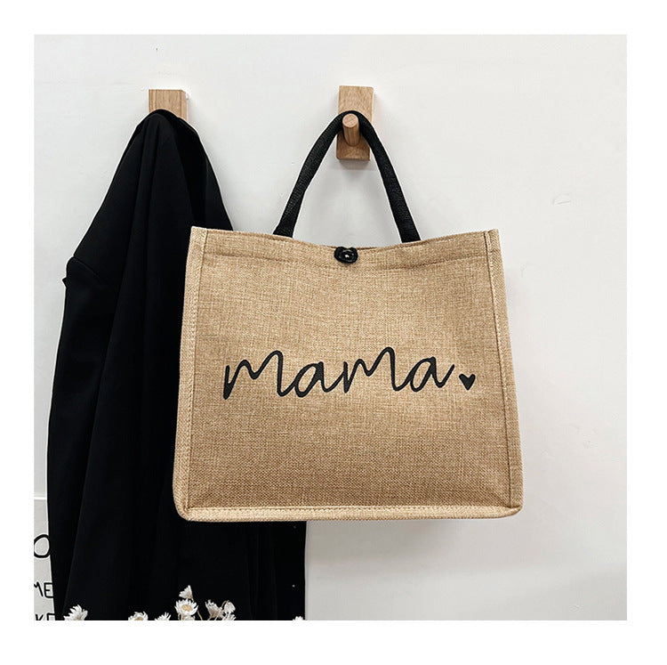 Jutetasche "Mama"